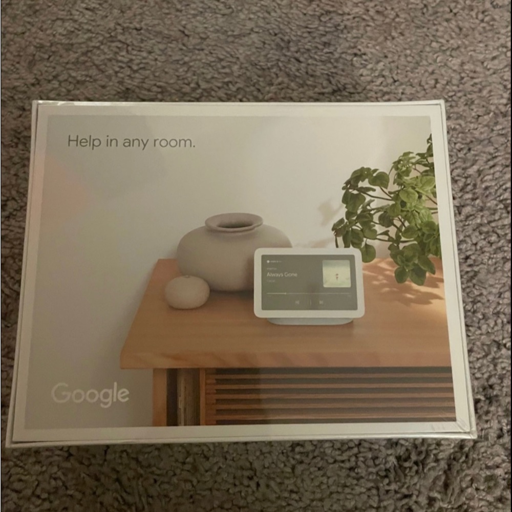 Google Nest Hub- Brand New 7ich display/ 2nd Generation